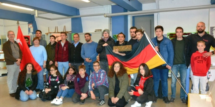 Çanlı öğrenciler Almanya gezisini tamamladı