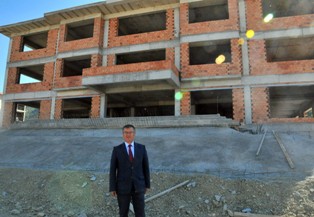 Akşehir'in ikinci kültür merkezi tamamlanıyor