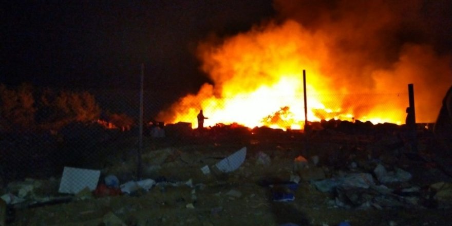 Gaziemir çöplüğünde çıkan yangınlar vatandaşı isyan ettirdi