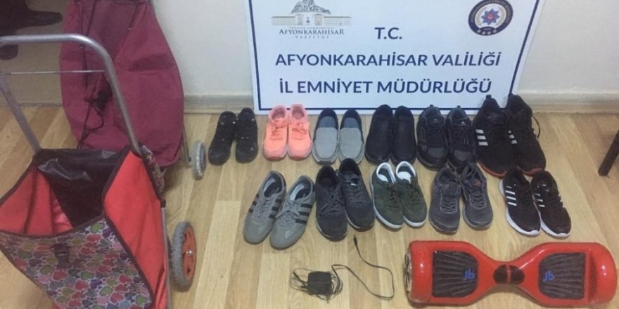 23 ayrı ayakkabı hırsızlığından aranan şahıs trende yakalandı