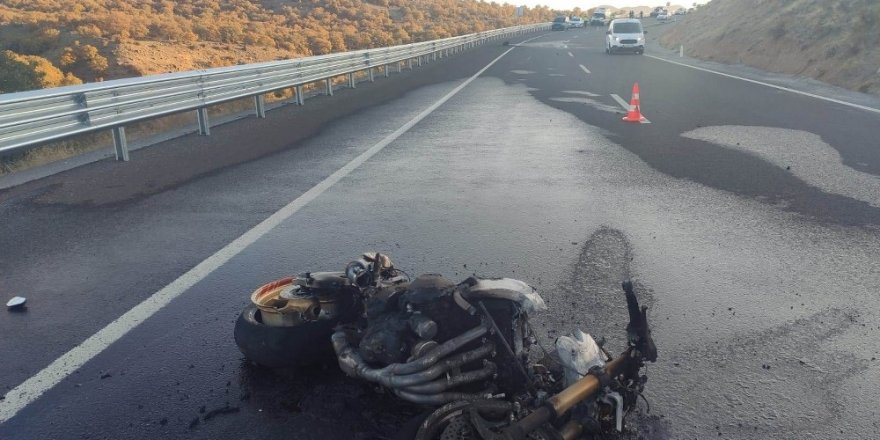 Konya’da motosiklet kazası: 1 ölü, 1 yaralı