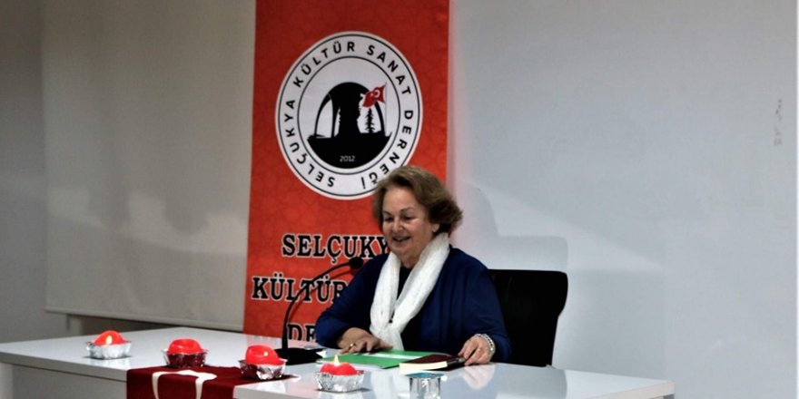 Selçukya'nın konuğu  Esin Çelebi Bayru oldu