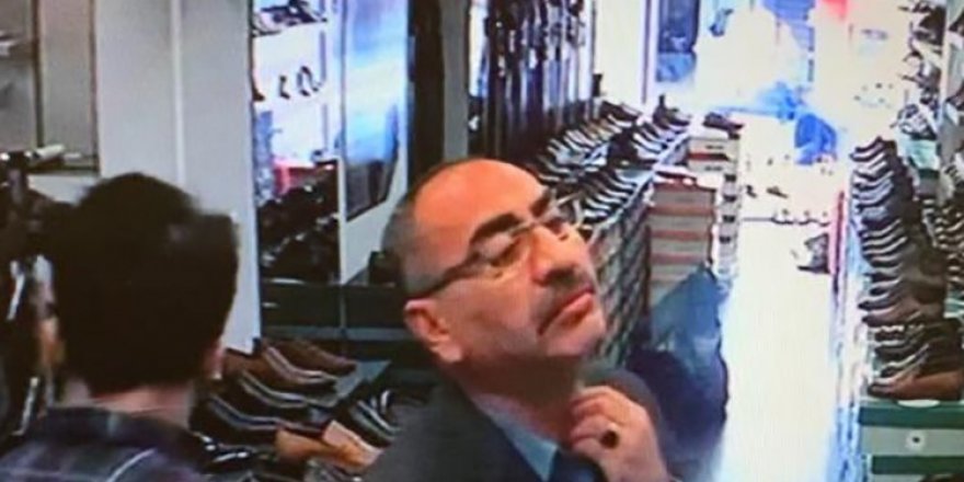 Fatih’te ayakkabı mağazasında hırsızlık kamerada