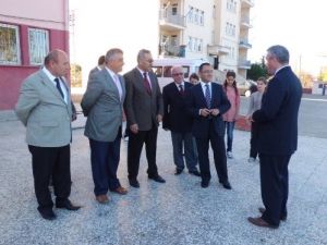 Alaçam Kaymakamı Çağlar, Okul Ziyaretlerini Sürdürüyor