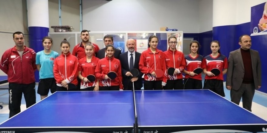 Kocasinan Belediyesi Masa Tenisi takımı Avrupa Şampiyonası’nda mücadele edecek