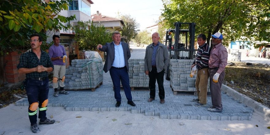 Osmancık Belediye’si 30 bin metrekare parke taşı döşeyecek