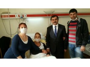 Hasta Yatağında Okul İçin 600 Bin Lira Bağışta Bulundu