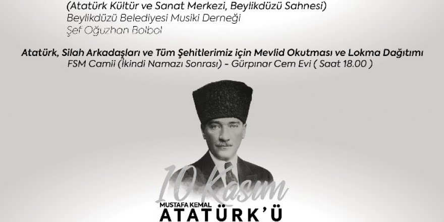 Beylikdüzü Belediyesi’nden 10 Kasım’da “Atatürk Ormanı”