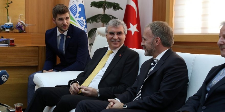 Başkan Yüce, Bosna Hersek Ankara Büyükelçisini konuk etti