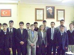 Geleceğin ustalarına mesleğini anlattı