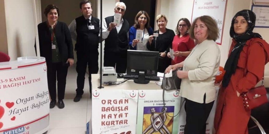 Erdek’te organ bağışı kampanyası
