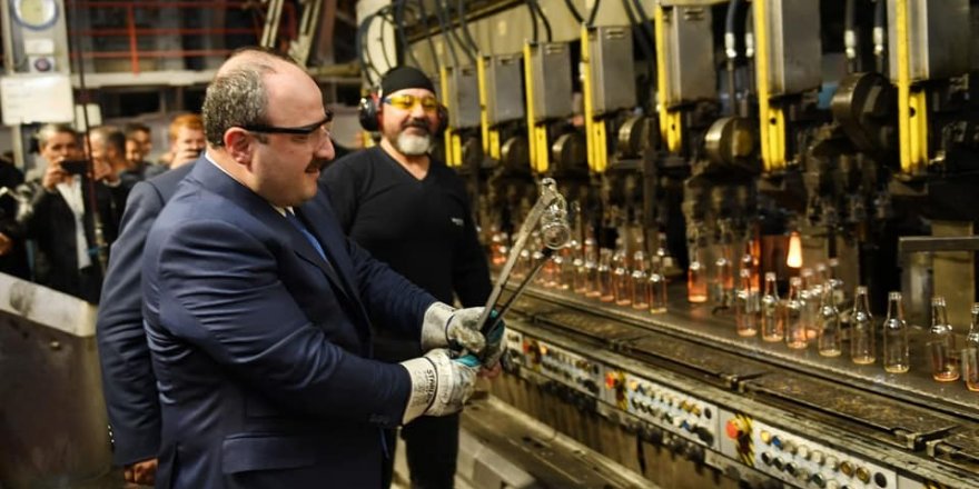 Sanayi ve Teknoloji Bakanı Varank, fabrikalarda inceleme yaptı