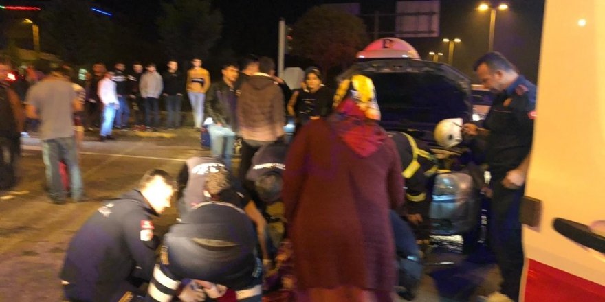 Zonguldak’ta trafik kazası: 2 yaralı