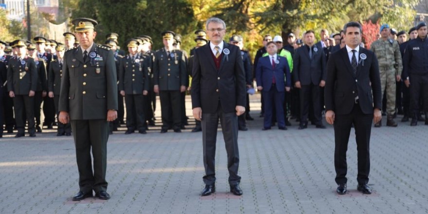 Bingöl’de 10 Kasım Atatürk’ü Anma Günü