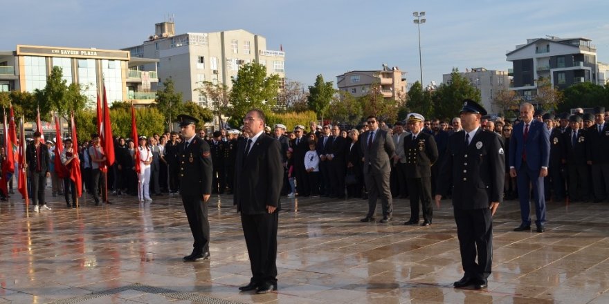 Atatürk, ebediyete intikalinin 81. yılında Didim’de  anıldı