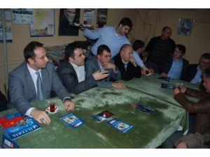 Bafra Ülkü Ocakları Eğitim Ve Kültür Vakfı, Ziyaretlerine Devam Ediyor