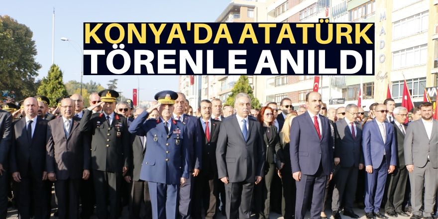 Atatürk törenle anıldı