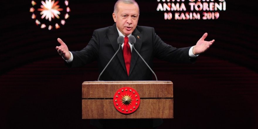 Cumhurbaşkanı Erdoğan: "Ülkemizde yıllardır en büyük ticaret Atatürk ve Cumhuriyet ticaretidir" (1)