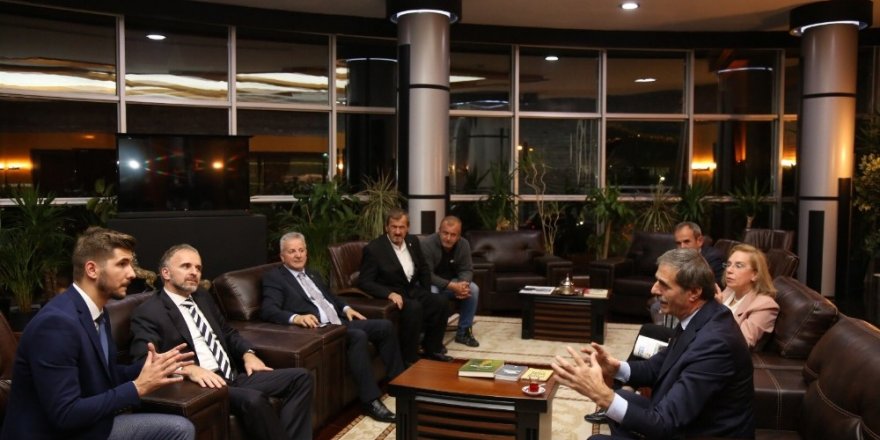 Bosna Hersek Ankara Büyükelçisi Sadoviç’ten Başkan Alemdar’a ziyaret
