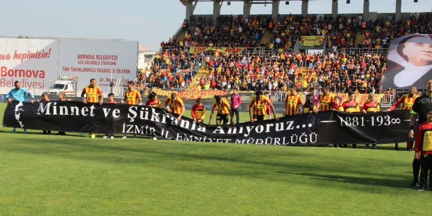 Süper Lig: Göztepe: 1 - Yeni Malatyaspor: 0 (İlk Yarı)