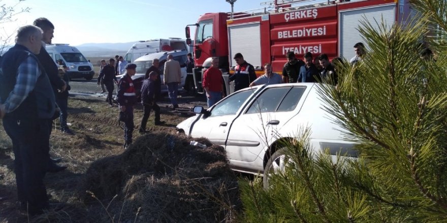 Çankırı’da trafik kazası: 3 ölü