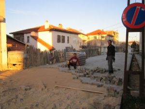 Eflani'de Kilitli Parke Taşı Döşeme Çalışmasında Sona Gelindi