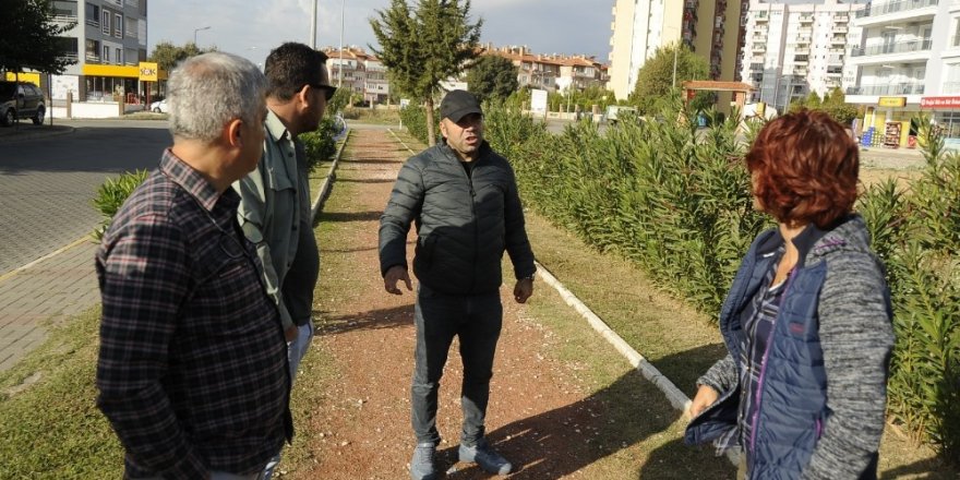 Aydın Büyükşehir Belediyesi, Nazilli’de çalışmalarını sürdürüyor