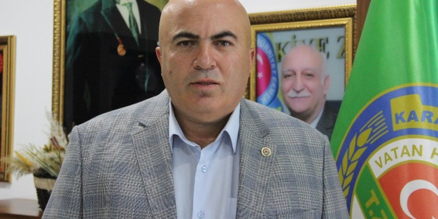 Karaman Ziraat Odası Başkanı Bayram, mısır üreticilerini dolandırıcılara karşı uyardı