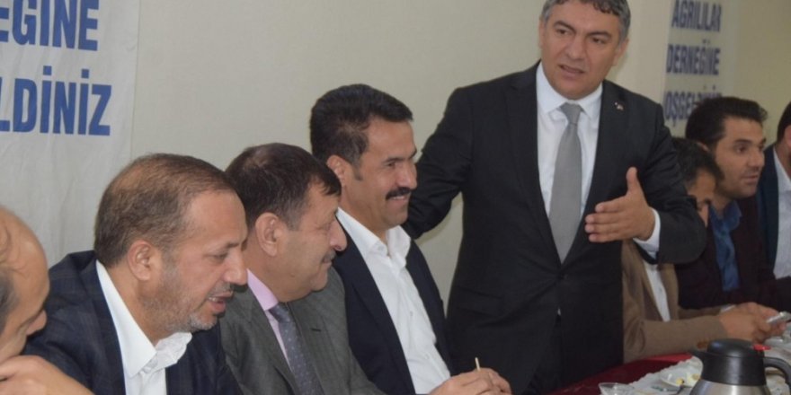 Milletvekili Yaman ve Başkan Şayir Ağrılılar’a konuk oldu
