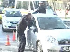 Meclis kapısında intihar girişimi