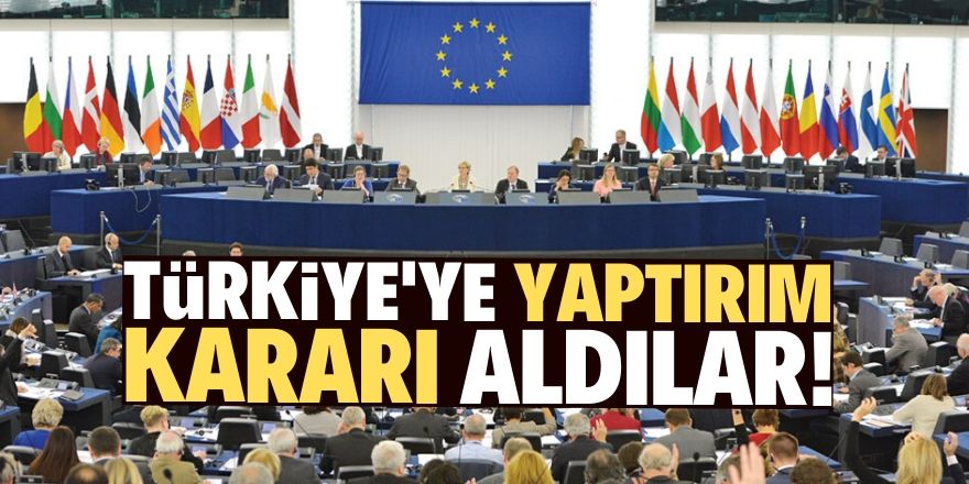 Yaptırım kararı aldılar!