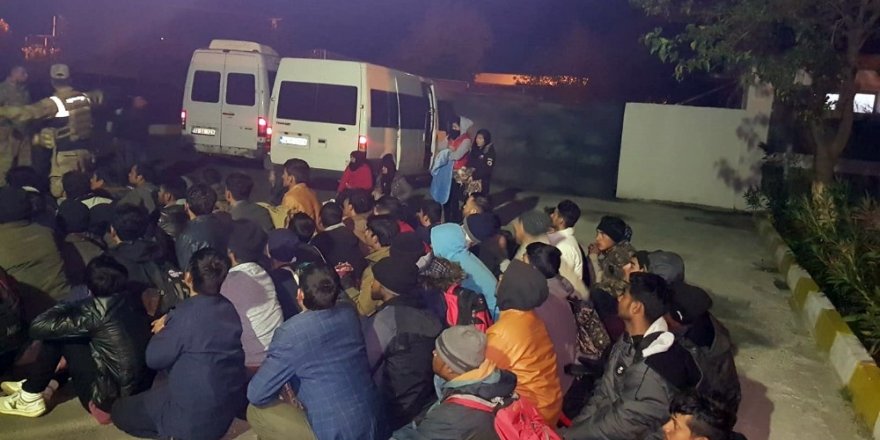 Diyarbakır’da 69 düzensiz göçmen yakalandı