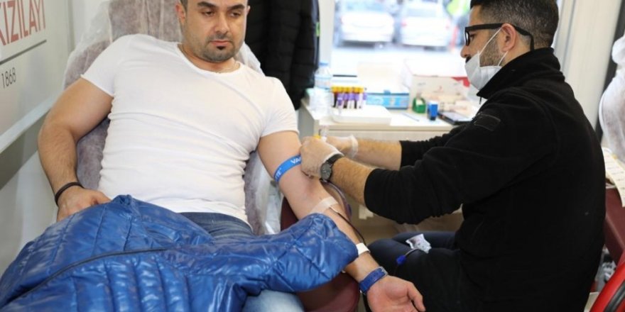 Iğdır’da kan bağışı kampanyası düzenlendi