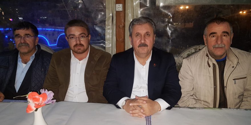 BBP Lideri partililerle buluştu