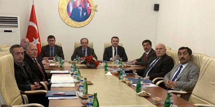 KUDAKA 116. Yönetim Kurulu Toplantısı, Bayburt Valisi Epcim başkanlığında yapıldı