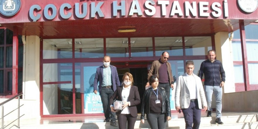 Diyarbakır Büyükşehir Belediyesi lösemili çocukları unutmadı