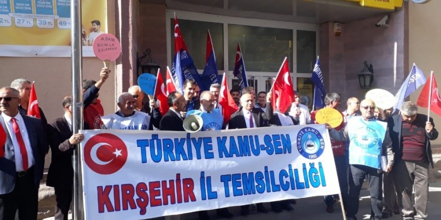 Türk Eğitim Sen Kırşehir Şube Başkanı Bilal Türk: