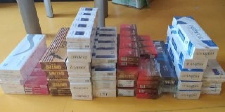 Gaziantep’te 358 paket kaçak sigara ele geçirildi