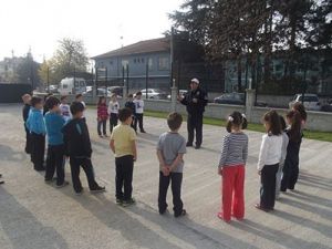Öğrenciler Trafik Kurallarını Uygulayarak Öğreniyor
