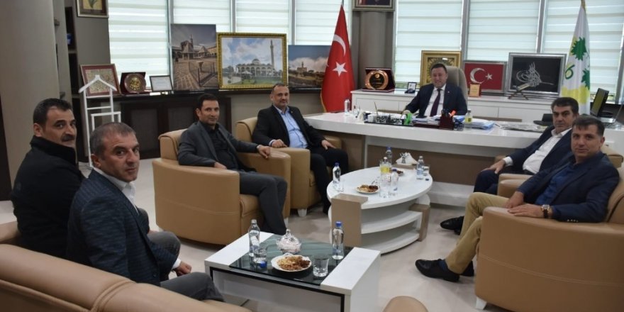 Karate Federasyonu Başkanı Delihasan’dan Başkan Beyoğlu’na Ziyaret