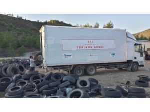 Fethiye Belediyesi 10 Ayda 162 Ton Lastik Topladı