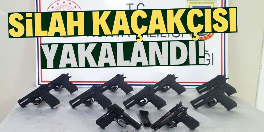 Konya'da silah kaçakçılığı operasyonu