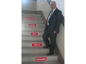 Turgut Akdevelioğlu İlkokulu’nda Değerler Eğitimi Verilmeye Başladı