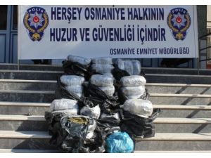 Osmaniye’de 40 Kilo Esrar Ele Geçirildi