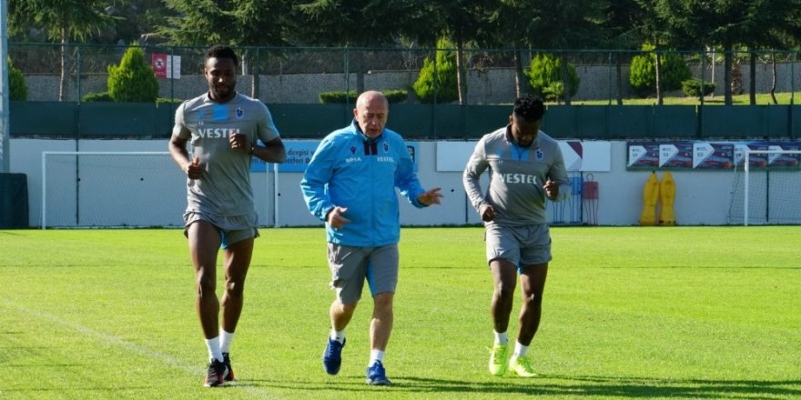 Trabzonspor’da Obi Mikel, Onazi ve Ekuban özel çalıştı