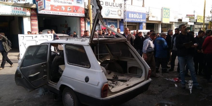 Otomobildeki LPG tankı patladı: 3 yaralı