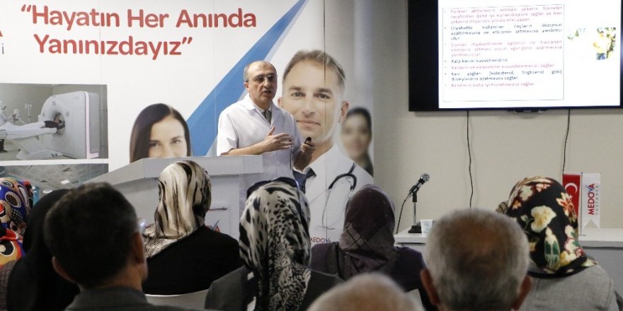 Medova Hastanesinde diyabet günü etkinliği