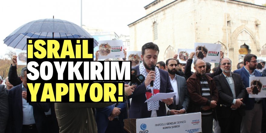 İsrail soykırım suçu işliyor!