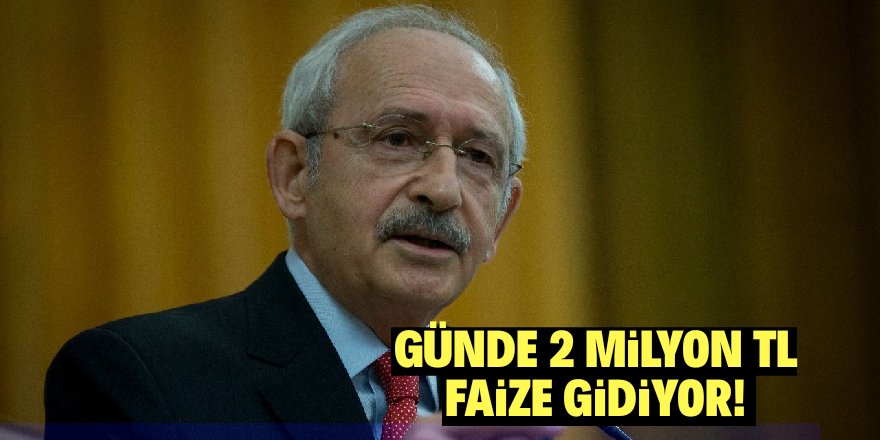 Paralar faize gidiyor!