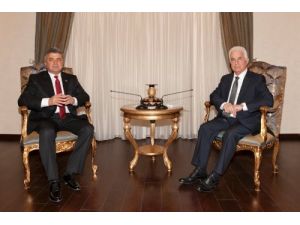 Eroğlu, Chp Genel Başkan Yardımcısı Akkaya'yı Kabul Etti